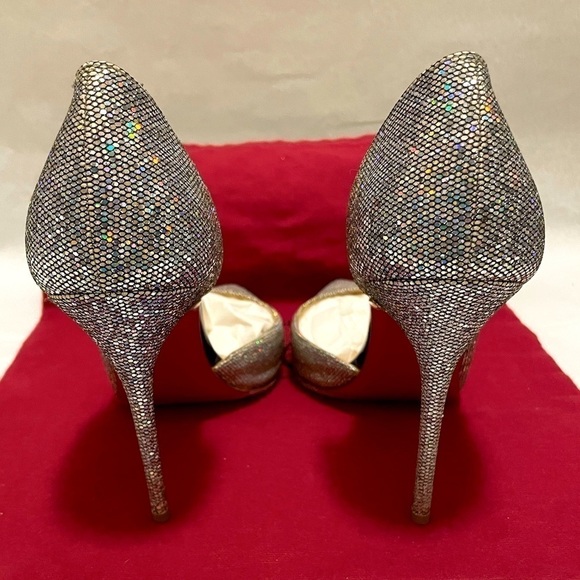 Christian Louboutin iconic ‘Iriza’ starburst discoball glitter Holo 100mm EU38 - Picture 8 of 10